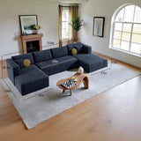 Modular U-Shaped Sofa