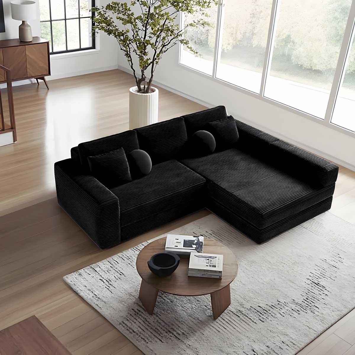 Modern Minimalist Modular Sectional Sofa