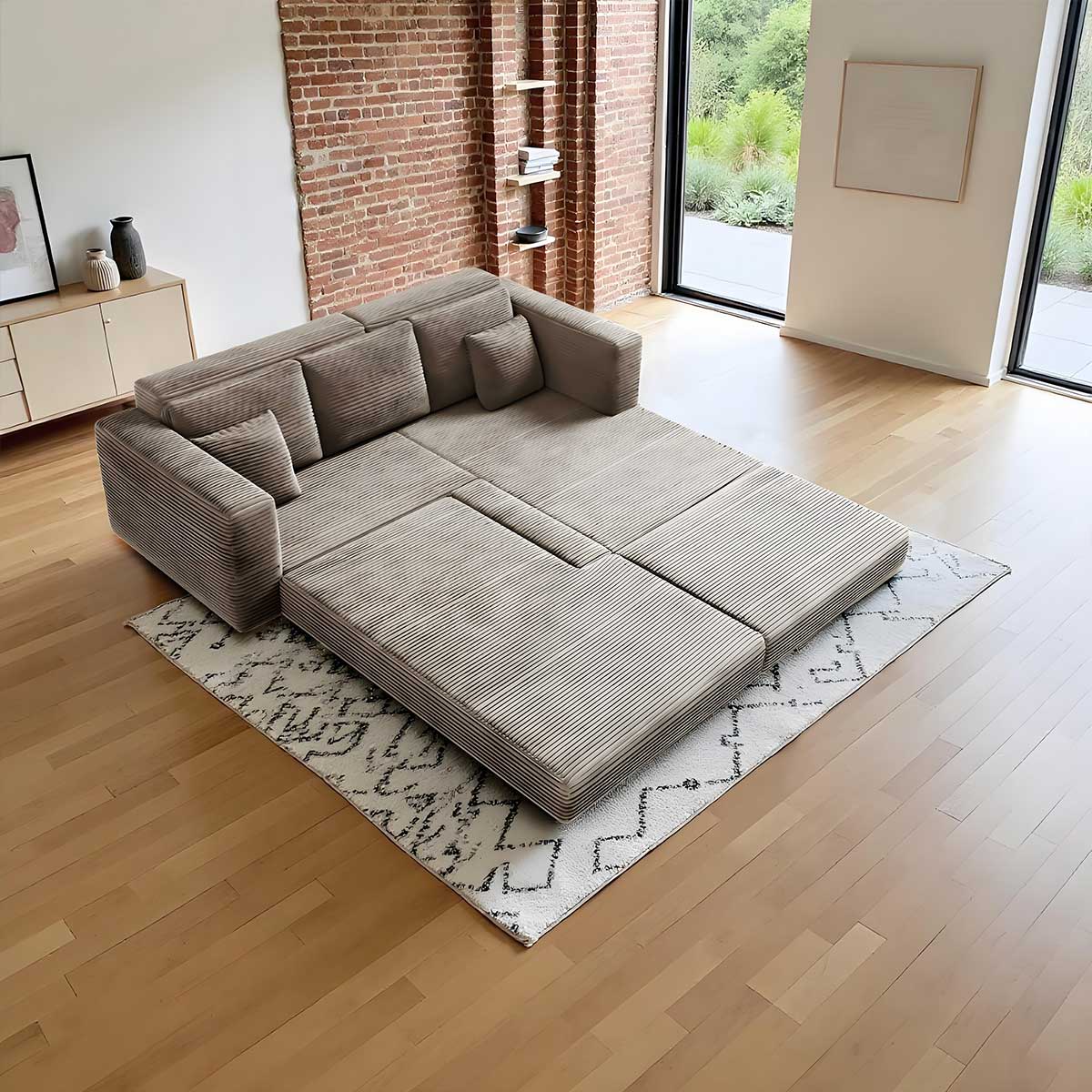 Modular L-Shaped Sofa