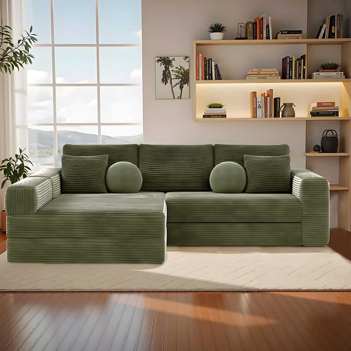Modular L-Shaped Sofa