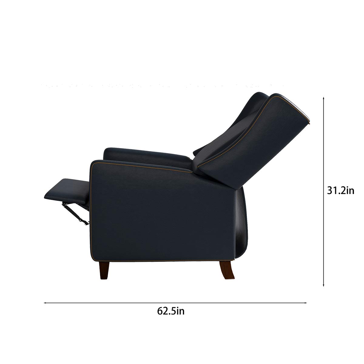Modern Massage Leather Recliner